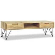 vidaXL Szafka pod telewizor, 120 x 35 x 35 cm, lite drewno tekowe vidaXL 244575