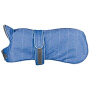 TRIXIE Kurtka dla psa Belfort, rozmiar M, 50 cm, niebieska, 67865 TRIXIE 67865
