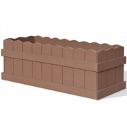 vidaXL Donica ogrodowa z WPC 70x25x25 cm, brązowa vidaXL 42383