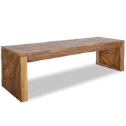 vidaXL Szafka pod telewizor, zerodowane drewno tekowe, 120x35x35 cm vidaXL 244520