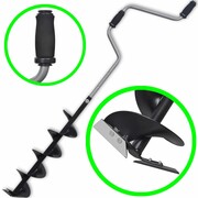 vidaXL Wiertło do lodu ze stali węglowej, 152 cm vidaXL 141554
