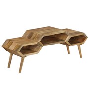 vidaXL Szafka pod telewizor, lite drewno mango, 119 x 35 x 45 cm vidaXL 246060