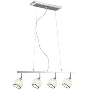 GLOBO Lampa wisząca, AILA, matowy chromonikiel, 56568-4H GLOBO 56568-4H