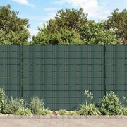 vidaXL Osłona na płot siatka PCV zielona (70 x 0,19 m) vidaXL 41618
