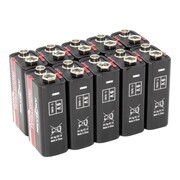 Ansmann Przemysłowe baterie alkaliczne 9V E-Block, 10 szt, 1505-0001 Ansmann 1505-0001