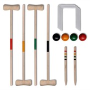 vidaXL Drewniany zestaw do gry w krokieta vidaXL 90687