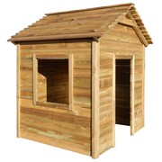 vidaXL Ogrodowy domek do zabawy, 123x120x146 cm, drewno sosnowe FSC vidaXL 44905
