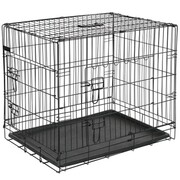 @Pet Metalowa klatka dla psa, 50,8 x 30,5 x 35,5 cm czarna, 15006 @Pet 15006