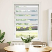 vidaXL Roleta Zebra (50 x 100 cm) Biała vidaXL 240186