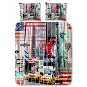 Good Morning Zestaw pościeli 5744-P CITY 135 x 200 cm wielokolorowy Good Morning 5744.99.08