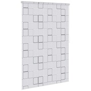 vidaXL Roleta prysznicowa 160 x 240 cm, wzór w kwadraty vidaXL 142851