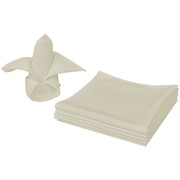 vidaXL Serwetki 50 szt. krem 50x50 cm vidaXL 131440