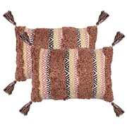 vidaXL 2 poduszki, 40x60 cm, styl boho, wielokolorowe vidaXL 245044