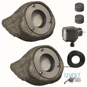 Luxform Lampa w kamieniu Tatra, 2 szt., 12 V, 60254 Luxform 60254