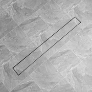 vidaXL Odpływ/Spust liniowy przysznicowy 1030x140 mm, stal nierdzewna vidaXL 142176