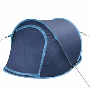 vidaXL Namiot campingowy dla 2 osób, granatowy/jasny niebieski vidaXL 90670