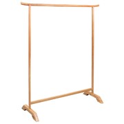 vidaXL Wieszak na ubrania, lite drewno dębowe, 125 x 175 cm vidaXL 247045