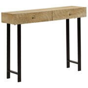 vidaXL Stolik konsola z litego drewna mango, 102 x 30 x 79 cm vidaXL 246977