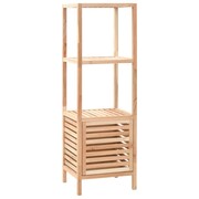 vidaXL Szafka łazienkowa z drewna orzecha włoskiego, 39,5x35,5x123 cm vidaXL 247099