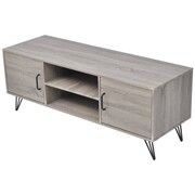 vidaXL Szafka pod TV 120x40x45 cm szara vidaXL 243449
