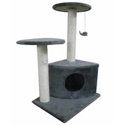 vidaXL Drapak dla kota, drzewko (70 cm) plusz, szary vidaXL 170147