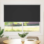 vidaXL Roleta okienna zaciemniająca czarna 160 x 175 cm vidaXL 240143