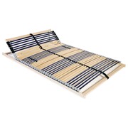 vidaXL Stelaż do łóżka z 42 listwami, drewno FSC, 7 stref, 100x200 cm vidaXL 246470