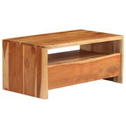 vidaXL Stolik kawowy z naturalną krawędzią, drewno akacji, 90x50x40 cm vidaXL 246126
