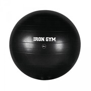 Iron Gym piłka do ćwiczeń, 65 cm, guma, czarna, IRG029 Iron Gym IRG029