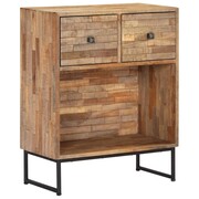 vidaXL Szafka z odzyskanego drewna tekowego, 60 x 30 x 75 cm vidaXL 246080
