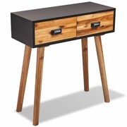 vidaXL Stolik konsola z drewna akacjowego 70x30x75 cm vidaXL 245479