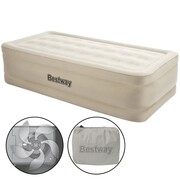 Bestway Łóżko nadmuchiwane Essence Fortech Twin, beżowe, 191x97x51 cm Bestway 91267