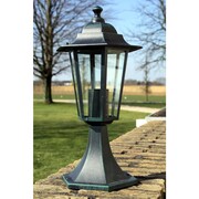 vidaXL Lampa ogrodowa ciemnozielona (41 cm) vidaXL 40249