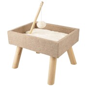 FLAMINGO Legowisko dla kota Scandi, 43,5x40x54,5 cm, beżowe, 560553 FLAMINGO 560553