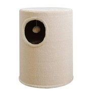 vidaXL Domek dla kota, drapak beżowy 50 cm vidaXL 170177