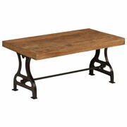 vidaXL Stolik kawowy z drewna z podkładów kolejowych, 100 x 60 x 40 cm vidaXL 246409