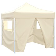 vidaXL Kremowy, składany namiot, 3 x 3 m, z 4 ściankami vidaXL 41464
