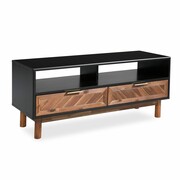vidaXL Szafka pod telewizor z drewna akacjowego, 100 x 35 x 45 cm vidaXL 245731