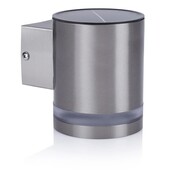 Smartwares Solarna lampa ścienna z czujnikiem, 0,5 W, srebrna Smartwares 10.030.77