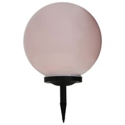 vidaXL Kulista lampa solarna na zewnątrz, LED, 40 cm, RGB vidaXL 44460