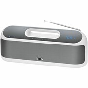 AEG Głośnik stereo bluetooth z radiem SR 4842 BTS, biały AEG SR 4842 BTS WH