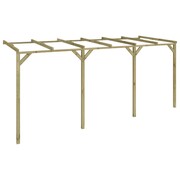 vidaXL Pergola przyścienna, 2 x 5 x 2,2 m, drewno FSC vidaXL 41711