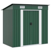vidaXL Metalowa szopa ogrodowa, kolor zielony vidaXL 42908