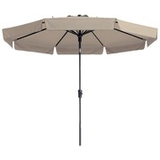 Madison Parasol ogrodowy, Flores Luxe, 300 cm, ecru, PAC2P016 Madison PAC2P016