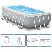 Intex Basen Prism Frame i akcesoria, prostokąt, 488x244x107cm, 26792GN Intex 91490