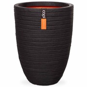 Capi Donica Nature Row, elegancka, niska, 36x47 cm, czarna, PKBLRO782 Capi PKBLRO782