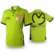 XQmax Darts Koszulka meczowa, replika MvG, zielona, M, QD9200530 XQmax Darts QD9200530