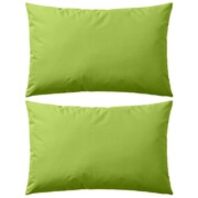 vidaXL Poduszki na zewnątrz, 2 sztuki, 60x40 cm, zielone jabłuszko vidaXL 132292