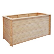 vidaXL Skrzynia ogrodowa na kwiaty, drewno sosnowe FSC, 150x50x80 cm vidaXL 43282