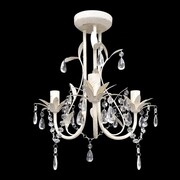 vidaXL Żyrandol, elegancki, biały fantazyjny kształt vidaXL 240686